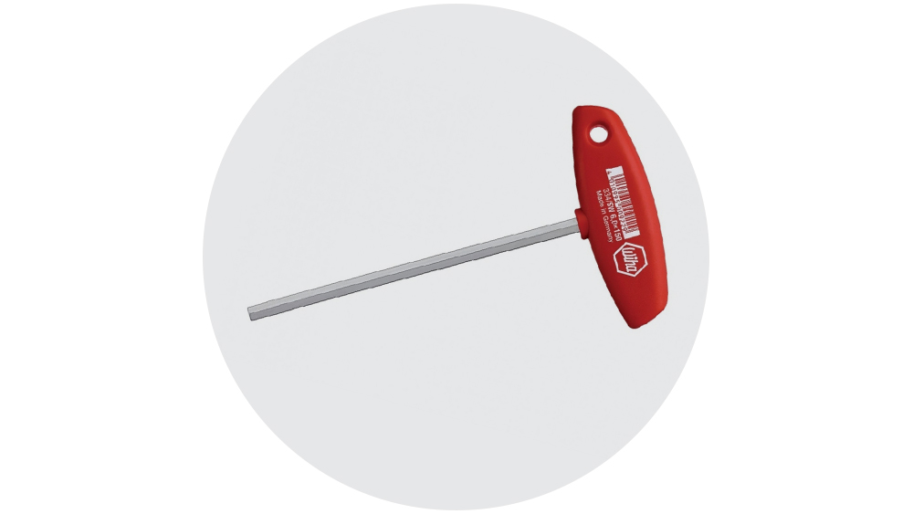Hexagon Allen Keys w/T-Handle | Kyocera Unimerco